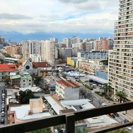 Apartamento Metro Santa Lucia, Santiago Centro Exterior photo