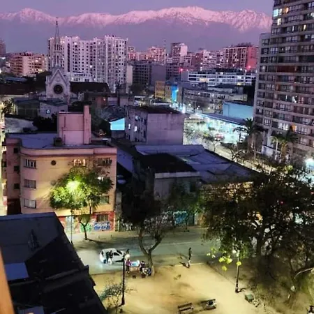 Apartamento Metro Santa Lucia, Santiago Centro Exterior photo