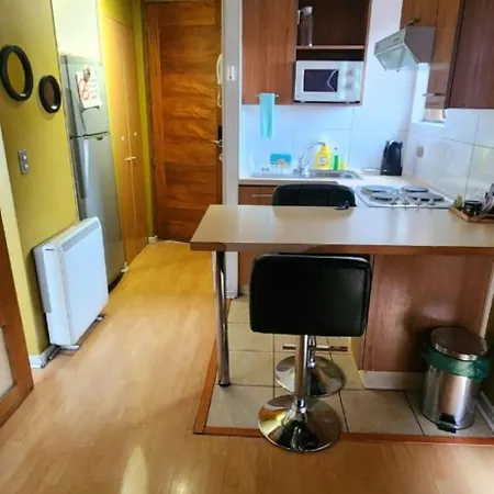 Apartamento Metro Santa Lucia, Santiago Centro Exterior photo